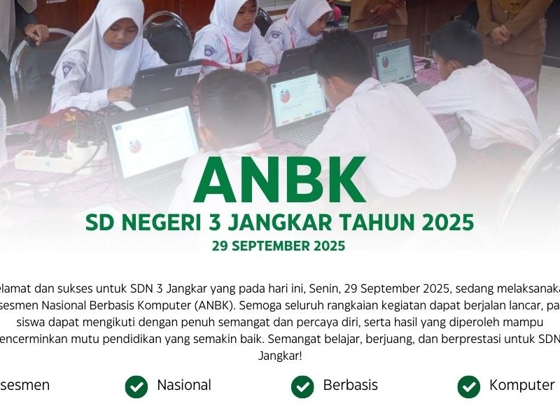 Sukses ANBK 2025, SDN 3 Jangkar Siap Tingkatkan Kualitas Pendidikan