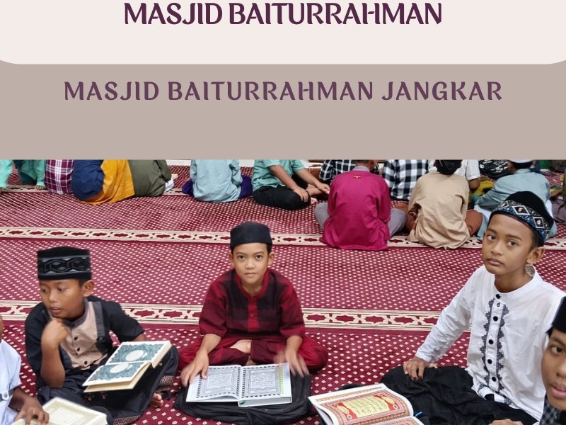 Perkuat Karakter Religius, Siswa SDN 3 Jangkar Ikuti Pondok Ramadhan di Masjid Baiturrahman