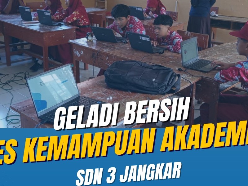 Persiapkan Mental dan Kemampuan, Siswa SDN 3 Jangkar Laksanakan Gladi Bersih Tes Kemampuan Akademik